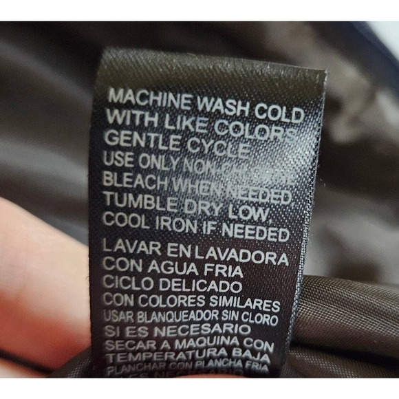 Weatherproof Mens Large Puffer Vest Full Zip Pockets Blue Outdoors Rugged Hiking - Picture 10 of 10